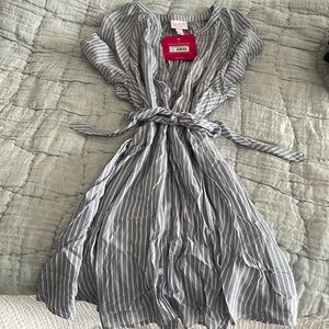 Isabel Maternity Button down dress